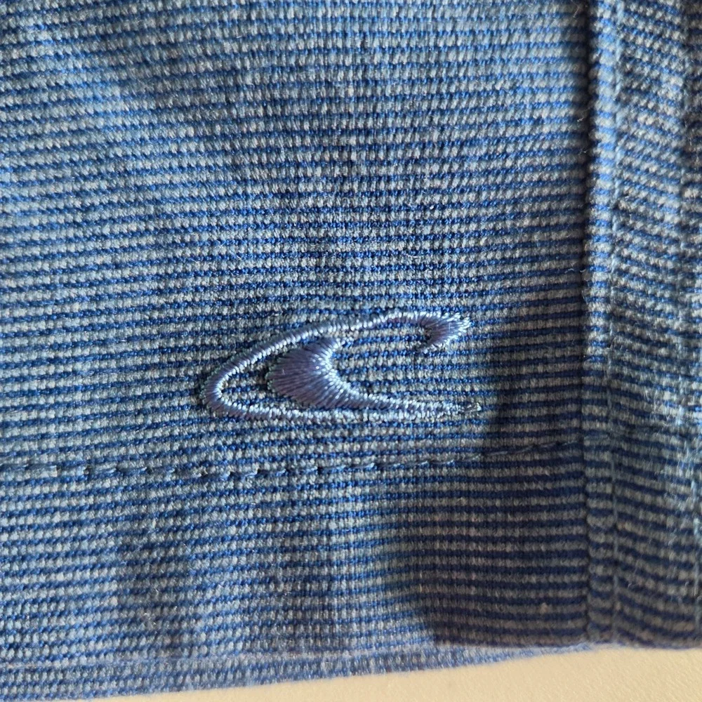 O'Neill Mens Blue Hybrid Walkshorts Textured Quick Dry Surf‎ Shorts Size 40x9.5